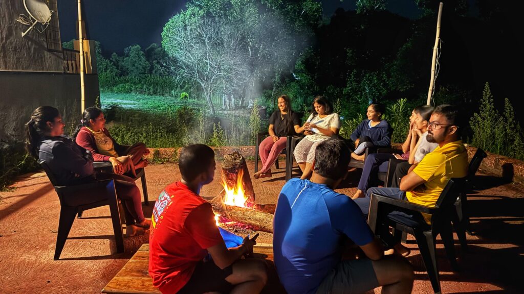 Camp Fire at Chikmagalur