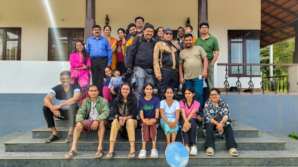 Family get together at Bowline Nature Stay, chikmagalur